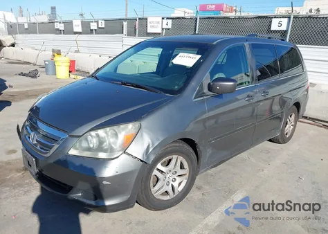 2007 Honda Odyssey Ex from USA, damaged, VIN 5FNRL38407B459855
